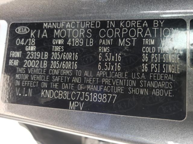 2018 KIA NIRO FE KNDCB3LC7J5189877
