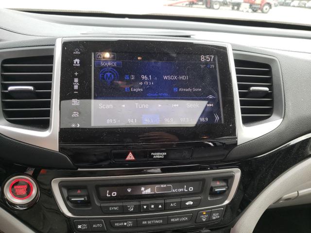 2017 HONDA PILOT ELIT 5FNYF6H04HB026641