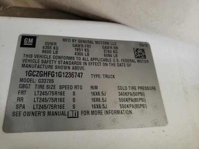 VIN 2FMDK3JC1DBC57660 2013 Ford Edge, Sel no.10