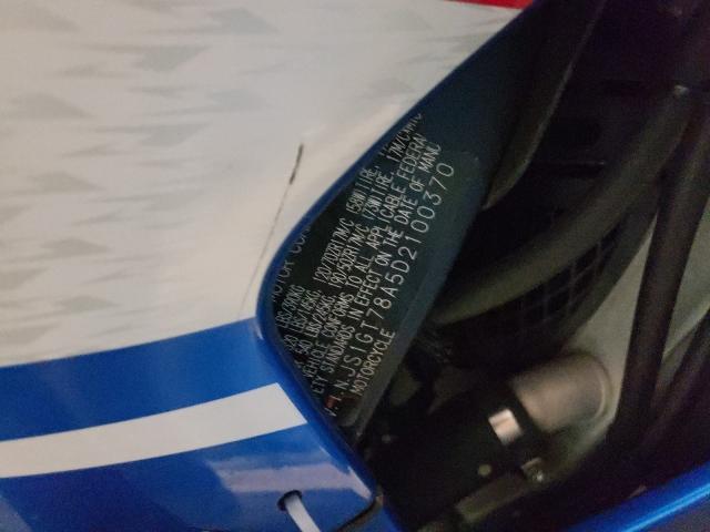 2013 SUZUKI GSX-R1000 JS1GT78A5D2100370