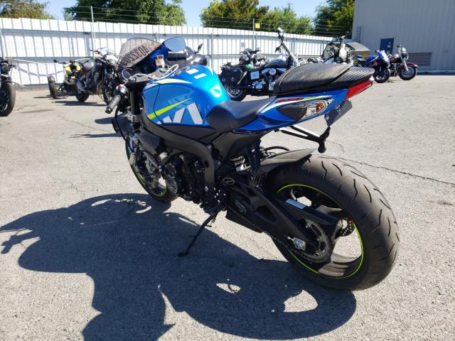 2015 SUZUKI GSX-R600 JS1GN7FA3F2100805
