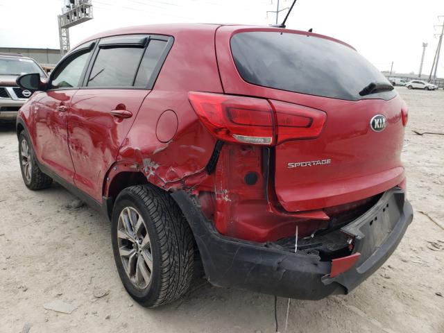 2015 KIA SPORTAGE L KNDPBCAC7F7700875