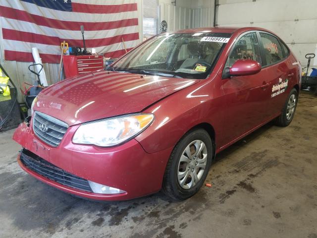 2010 HYUNDAI ELANTRA BL KMHDU4AD8AU921676