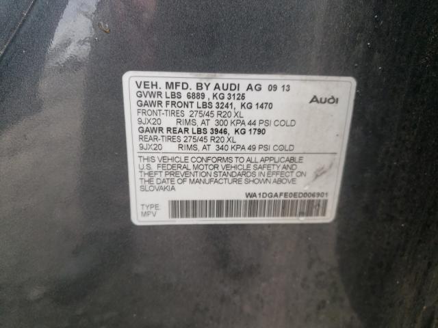 2014 AUDI Q7 PRESTIG WA1DGAFE0ED006901