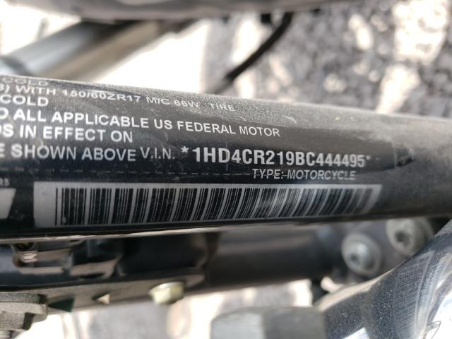 2011 HARLEY-DAVIDSON XL883 L 1HD4CR219BC444495