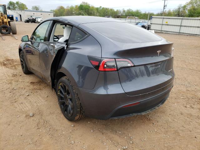 2021 TESLA MODEL Y 5YJYGDEE7MF075408
