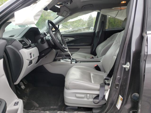 2017 HONDA PILOT ELIT 5FNYF6H04HB026641