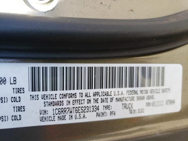 2014 RAM 1500 LONGH 1C6RR7WT6ES231334