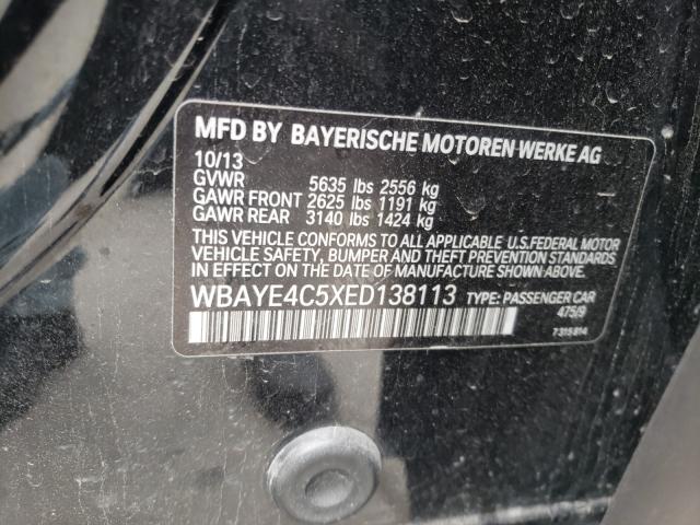 2014 BMW 740 LI WBAYE4C5XED138113