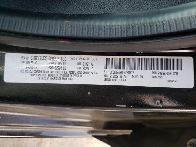 2014 DODGE AVENGER SE 1C3CDZAB0EN228312