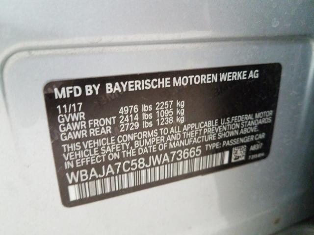 2018 BMW 530 XI WBAJA7C58JWA73665