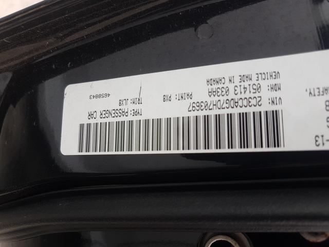 2013 CHRYSLER 300C VARVA 2C3CCADG7DH703697