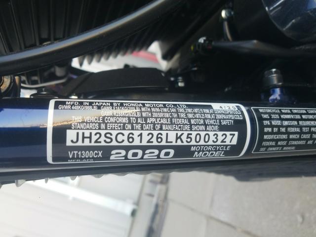 2020 HONDA VT1300 CX JH2SC6126LK500327