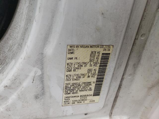 2016 NISSAN NV 1500/25 1N6BF0KM4GN808806