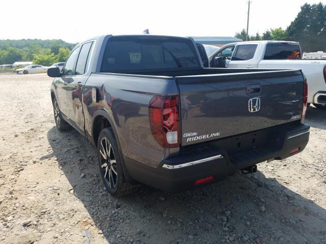 2020 HONDA RIDGELINE 5FPYK3F52LB029997