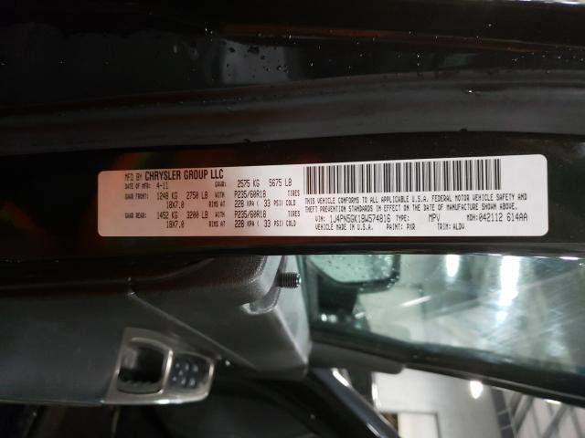 2011 JEEP LIBERTY LI 1J4PN5GK1BW574816