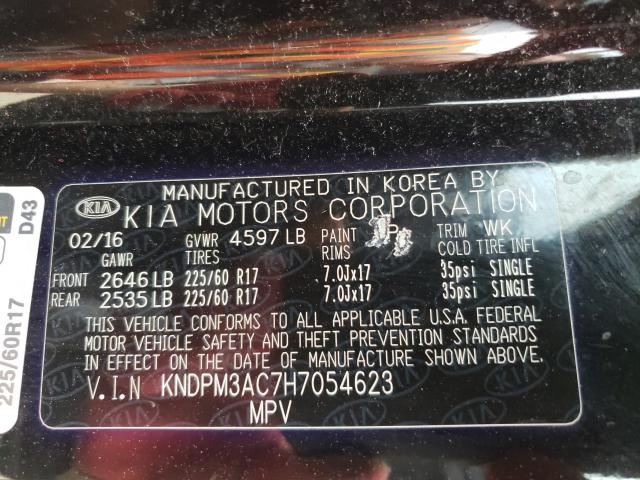 2017 KIA SPORTAGE L KNDPM3AC7H7054623