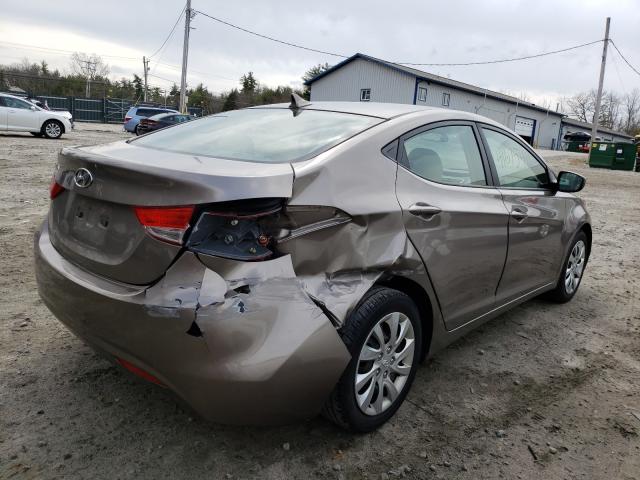 2012 HYUNDAI ELANTRA GL 5NPDH4AEXCH133187