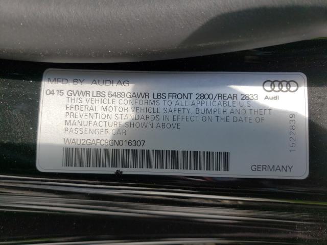 2016 AUDI A7 PRESTIG WAU2GAFC8GN016307