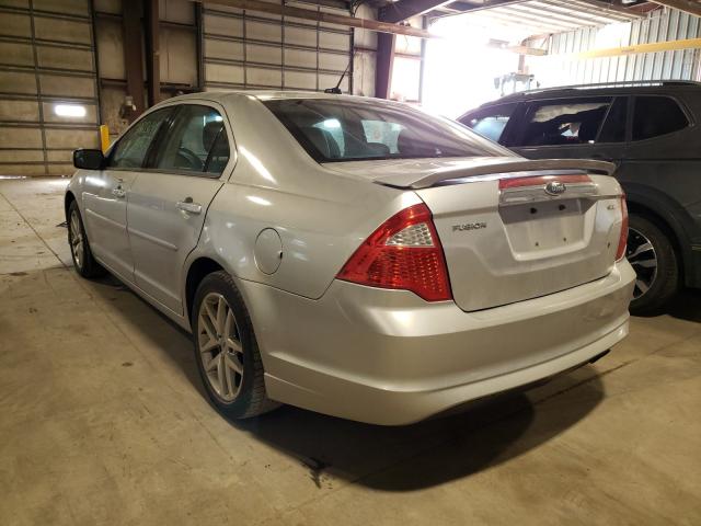 VIN 1FADP3R44EL382808 2012 FORD FUSION SEL no.3