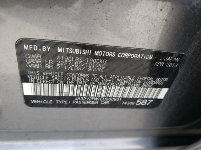 2014 MITSUBISHI LANCER SE JA32V2FW1EU000931