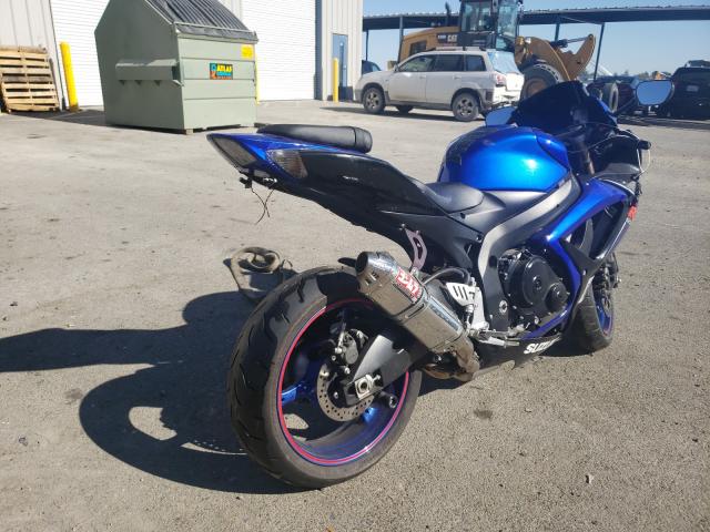 2007 SUZUKI GSX-R600 JS1GN7DA772108006
