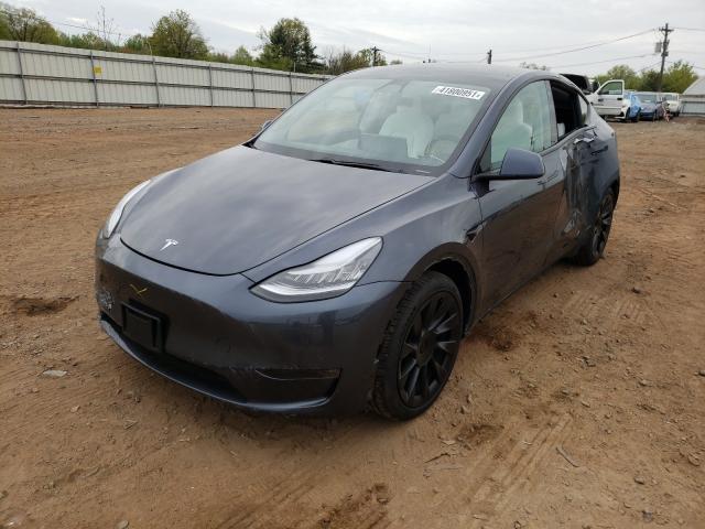 2021 TESLA MODEL Y 5YJYGDEE7MF075408
