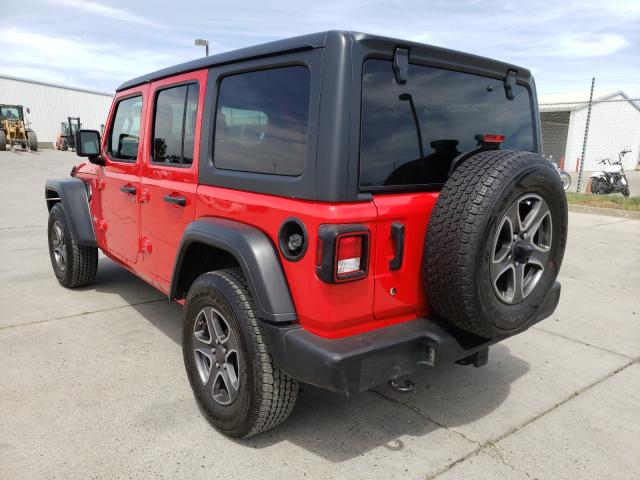 2019 JEEP WRANGLER U 1C4HJXDG0KW568684