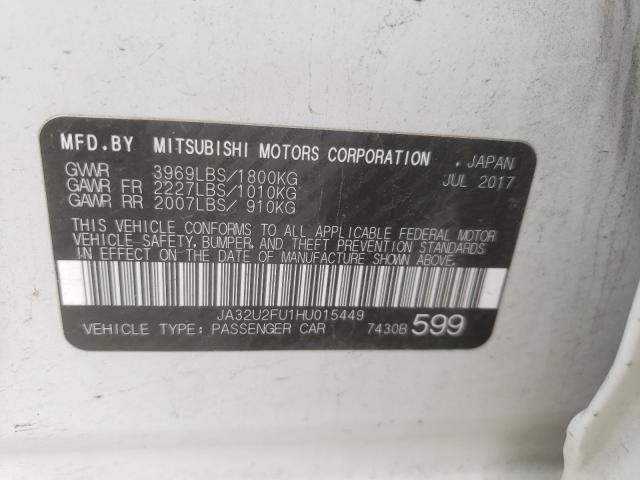 2017 MITSUBISHI LANCER ES JA32U2FU1HU015449