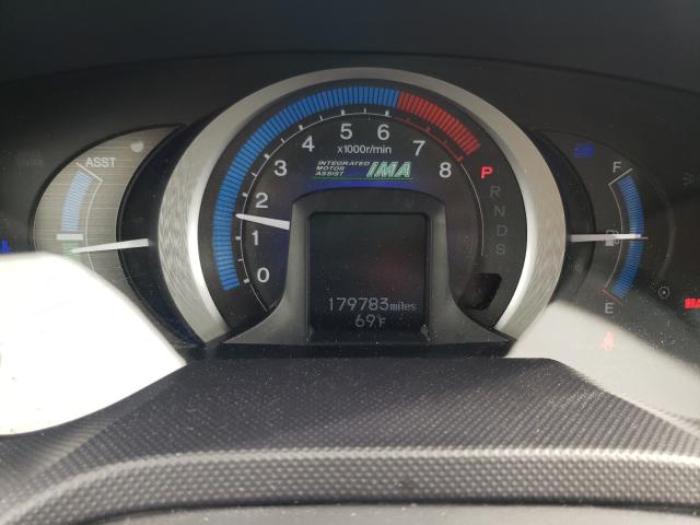 2010 HONDA INSIGHT EX JHMZE2H70AS009419