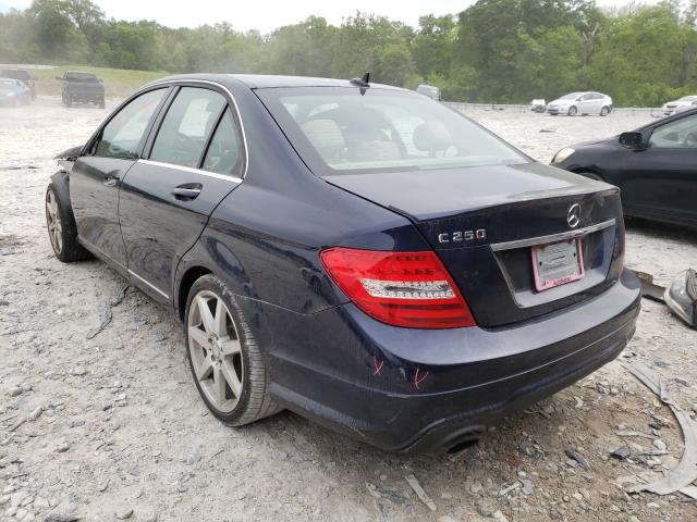 2014 MERCEDES-BENZ C 250 WDDGF4HB5EG241678