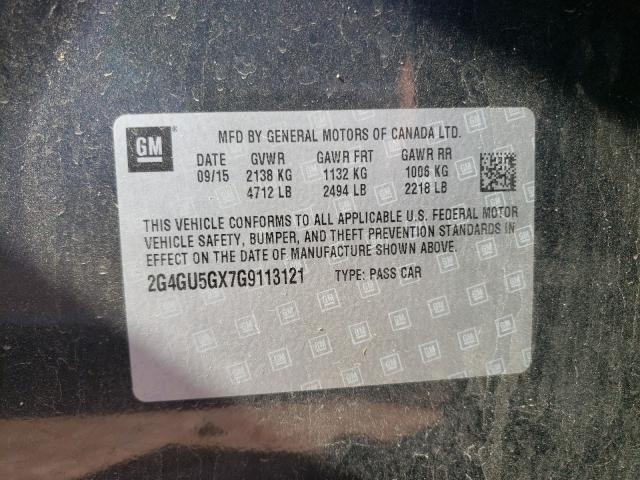 2016 BUICK REGAL GS 2G4GU5GX7G9113121