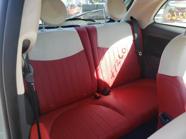 2012 FIAT 500 LOUNGE 3C3CFFCR6CT310660