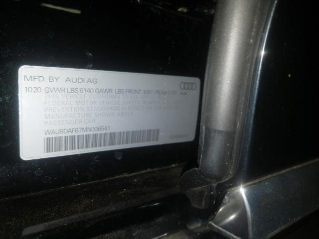 2021 AUDI A8 L WAU8DAF87MN006541
