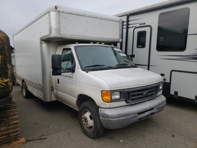 Salvage trucks for sale at Woodburn, OR auction: 2006 Ford Econoline