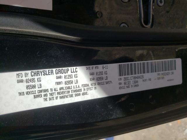 2011 DODGE CHARGER PO 2B3CL1CT0BH600226