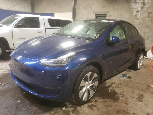 2021 TESLA MODEL Y 5YJYGDED5MF103990