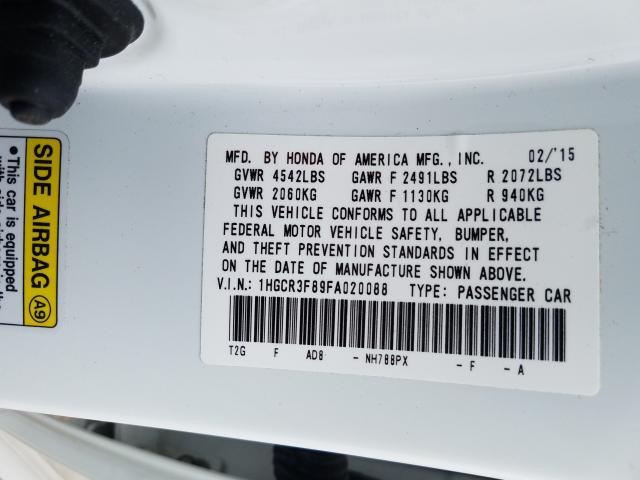 2015 HONDA ACCORD EXL 1HGCR3F89FA020088