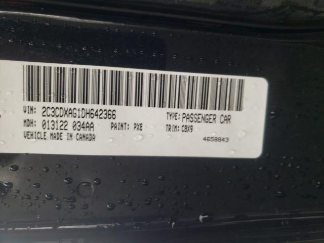 2013 DODGE CHARGER PO 2C3CDXAG1DH642366