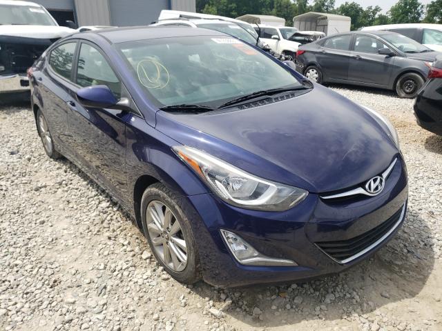 2014 HYUNDAI ELANTRA SE 5NPDH4AE0EH529812
