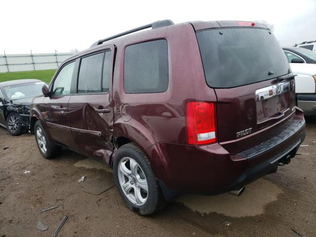 2012 HONDA PILOT EX 5FNYF4H45CB504291