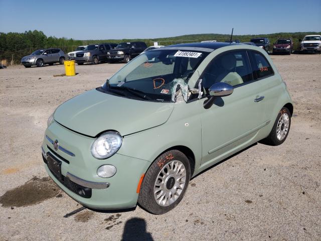 2012 FIAT 500 LOUNGE 3C3CFFCR6CT310660
