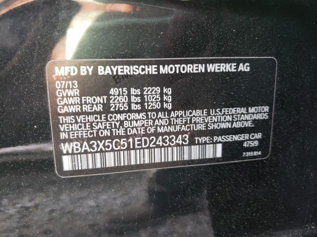 2014 BMW 328 XIGT WBA3X5C51ED243343