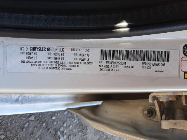 2011 DODGE AVENGER EX 1B3BD4FB8BN520984
