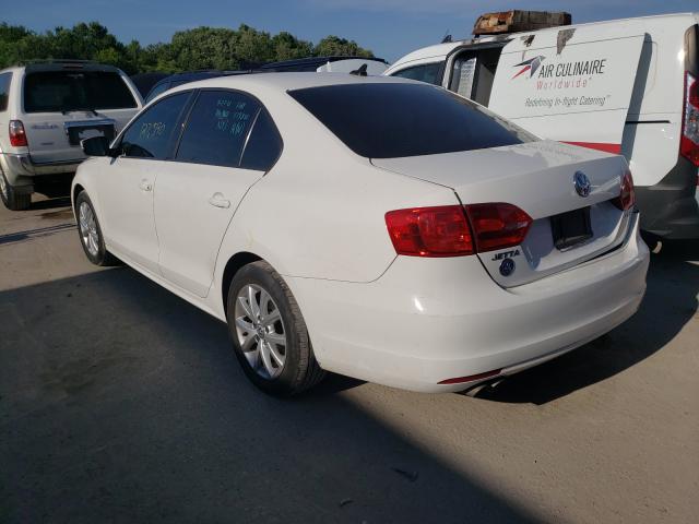 3VWDP7AJXCM370433 Volkswagen Jetta Se 2012. Фото: 2
