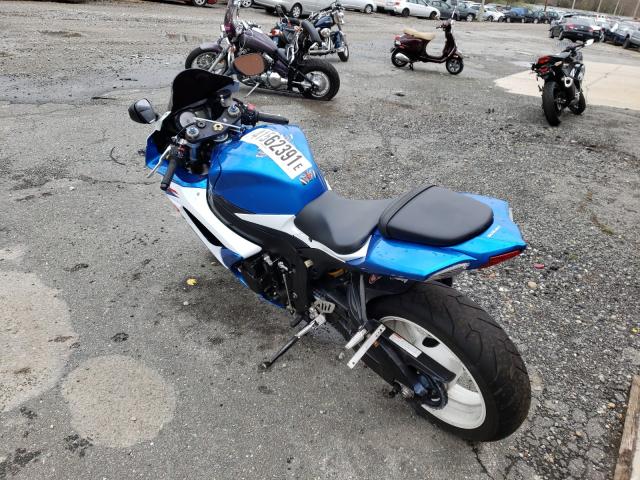 2009 SUZUKI GSX 600 JS1GN7EA092105918