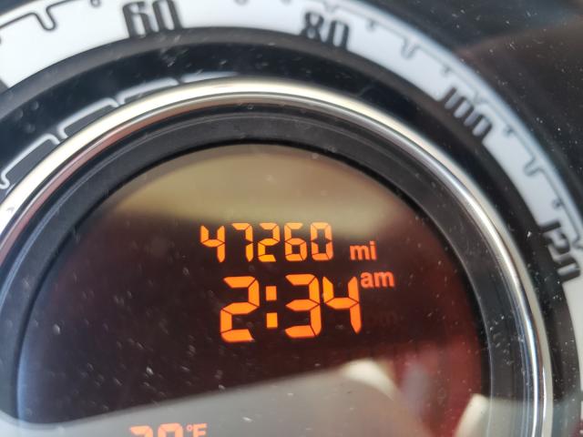2012 FIAT 500 LOUNGE 3C3CFFCR6CT310660