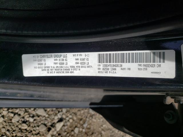 2011 DODGE AVENGER EX 1B3BD4FB1BN626130