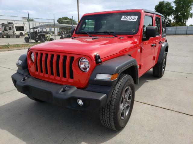 2019 JEEP WRANGLER U 1C4HJXDG0KW568684