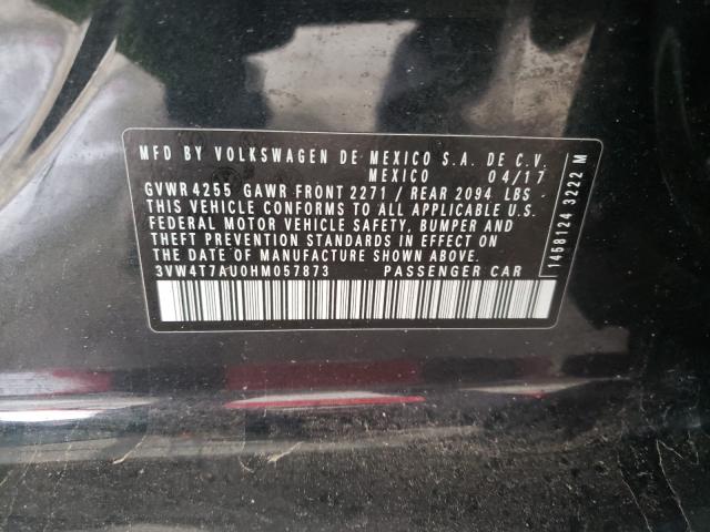 2017 VOLKSWAGEN GTI S 3VW4T7AU0HM057873